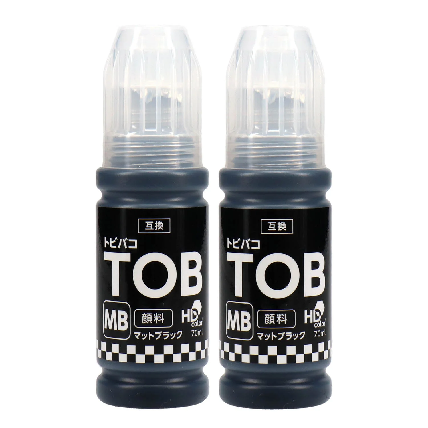 エプソン用 TOB-MB (トビバコ)  互換インクボトル マットブラック - Image 2