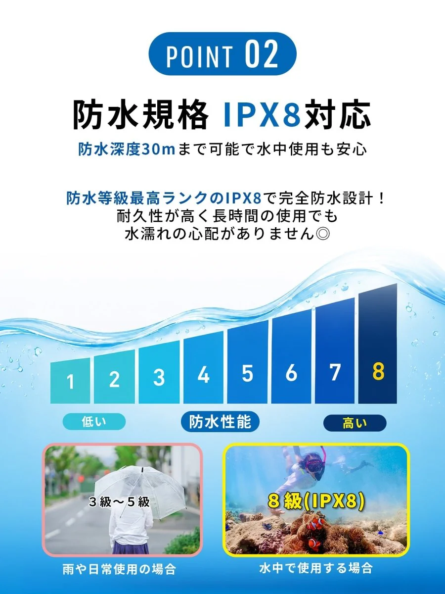 スマホ防水ケース 収納ポーチ一体型 WPC-19247 クリアピンク - Image 6