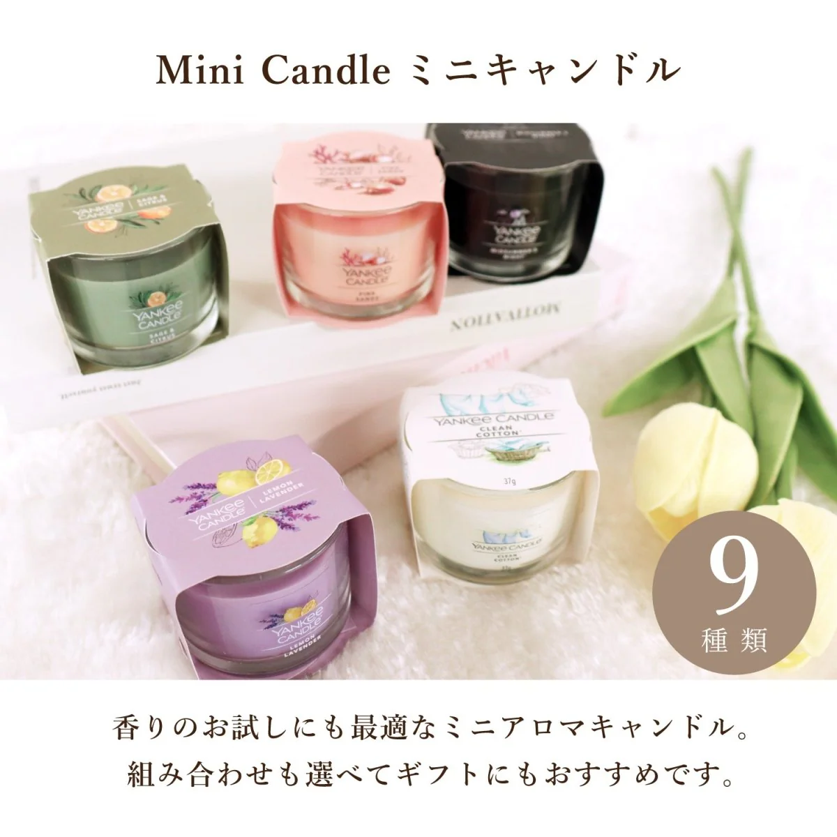 YANKEE CANDLE（ヤンキーキャンドル）アロマミニキャンドル  好きな香りを3個選べるセット  タンブラーミニ - Image 3