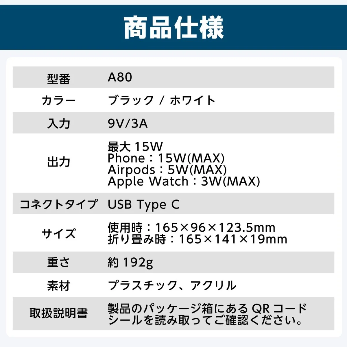 4in1 ワイヤレス充電器 LEDライト点灯機能付き - Image 16
