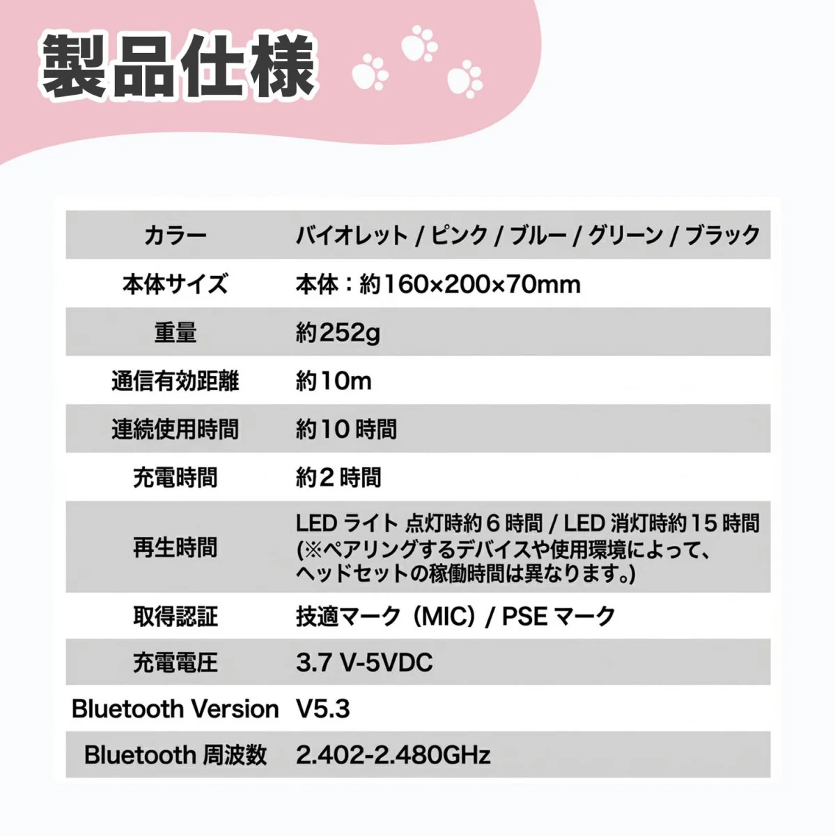 猫耳ワイヤレスヘッドホン - Image 16